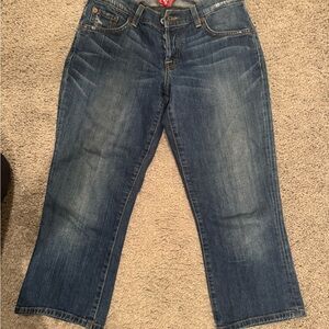 Lucky Brand Blue Cropped Jeans